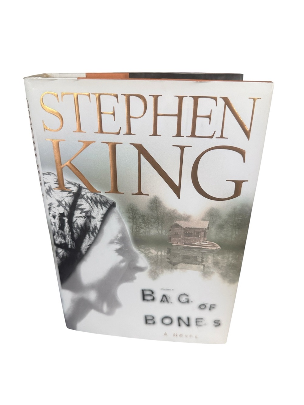 Stephen King Bag of Bones 1998 1st Edition Scribner Library Sticker